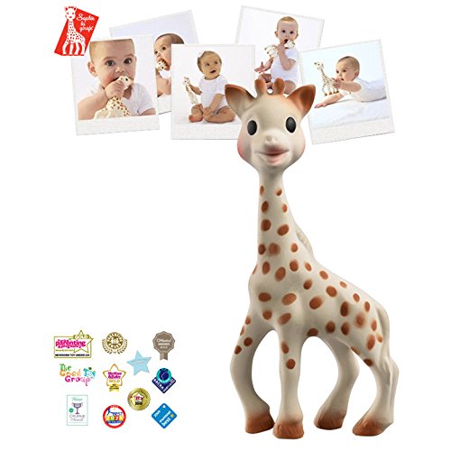 VULLI Sophie la Girafe aus Naturkautschuk Vulli Die Giraffe / Geschenkset