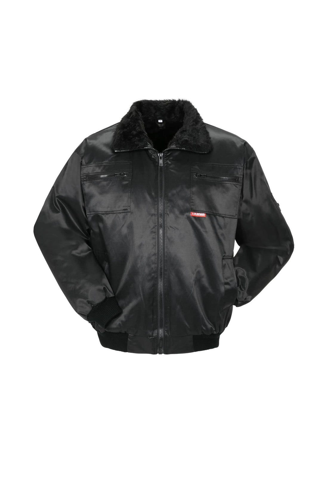 Planam Outdoor Winter Herren Gletscher Pilotenjacke schwarz Modell 0334 Grösse XL Schwarz XL, Schwar