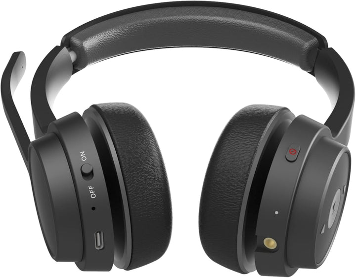 Conceptronic POLONA04BA Bluetooth-Stereo-Headset mit USB-Audioadapter, Mikrofon mit Geräuschunterdrü
