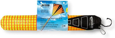 Prism Kite Technology Vertex High Flying Diamond Kite with 10' Long Triple Streamer Tail Infrarot, I