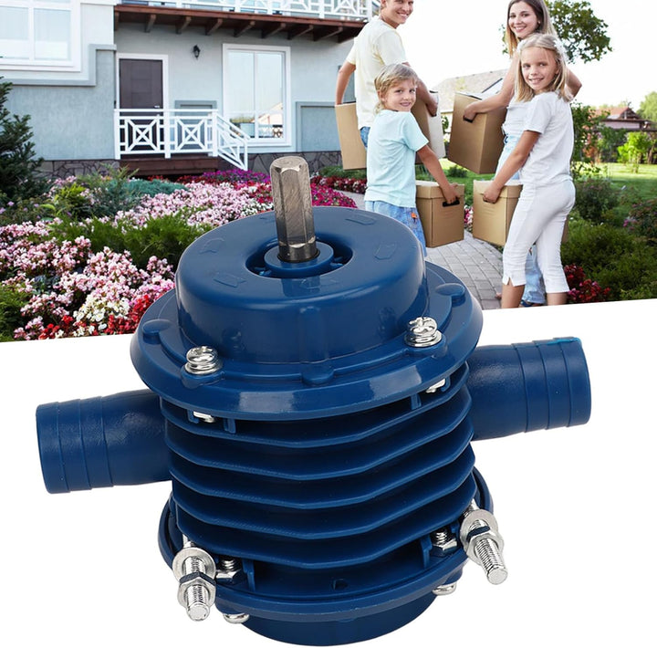 banapoy Handbohrmaschine Wasserpumpe, tragbare elektrische Bohrmaschine Pumpe selbstansaugend Wasser
