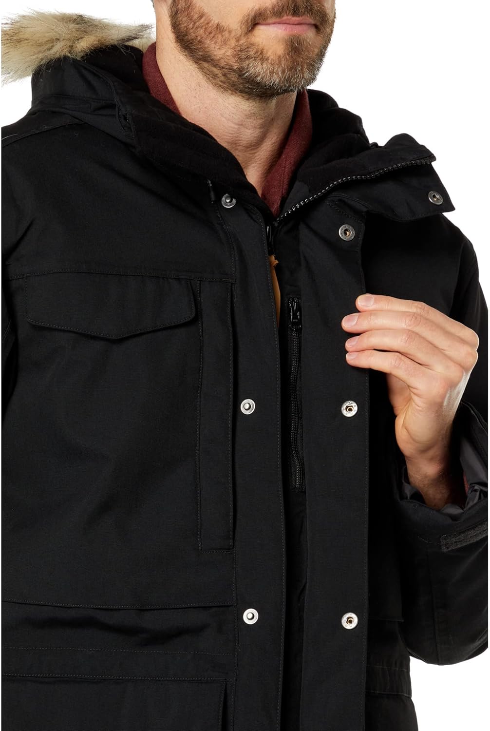 FJALLRAVEN Herren Nuuk Parka M parka XXL Schwarz, XXL Schwarz