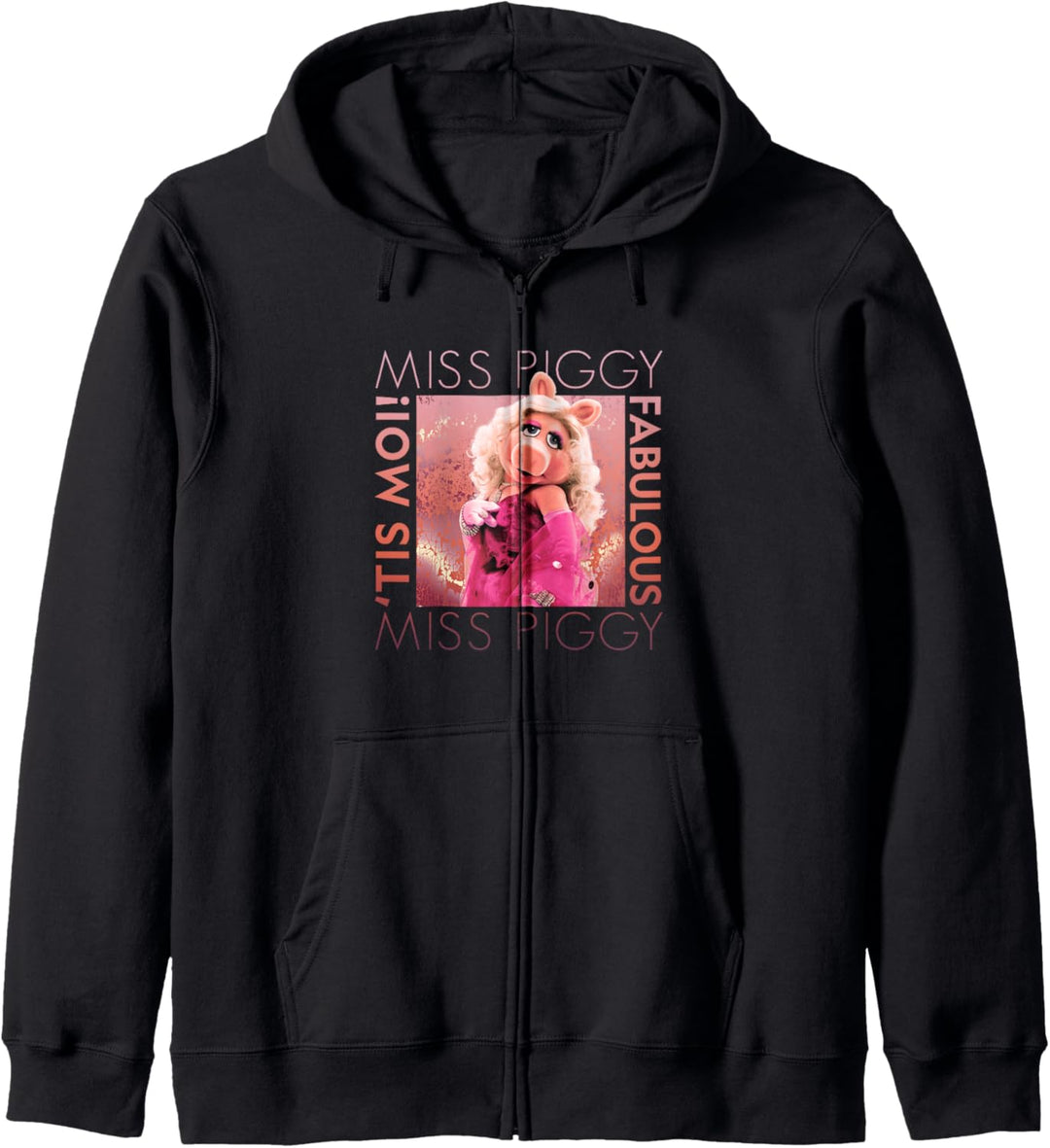 Disney Die Muppets Miss Piggy 'Tis Moi Fabulous Kapuzenjacke