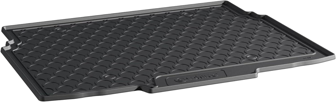 Gledring Rubbasol (Gummi) Kofferraumwanne kompatibel mit Opel Crossland X 2017- (Tiefe Ladeboden)