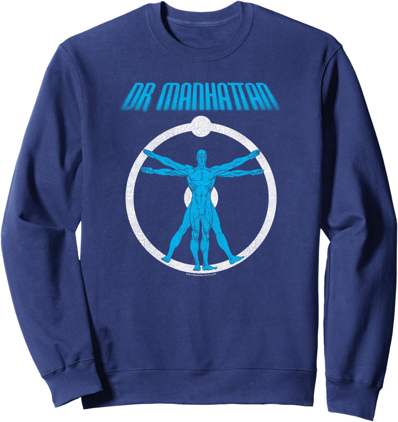 Watchmen Dr. Manhattan Anatomy Sweatshirt