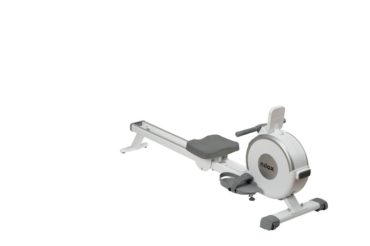Nilox Rowing Machine XR1 Rudergerät, zusammenklappbar, für Zuhause, mit magnetischem Schwungrad, 3 k