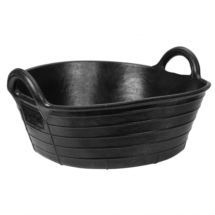 Kerbl Gummitrog, 20 l, Höhe 18 cm, Ø 48 cm 1 Stück (1er Pack), 1 Stück (1er Pack)