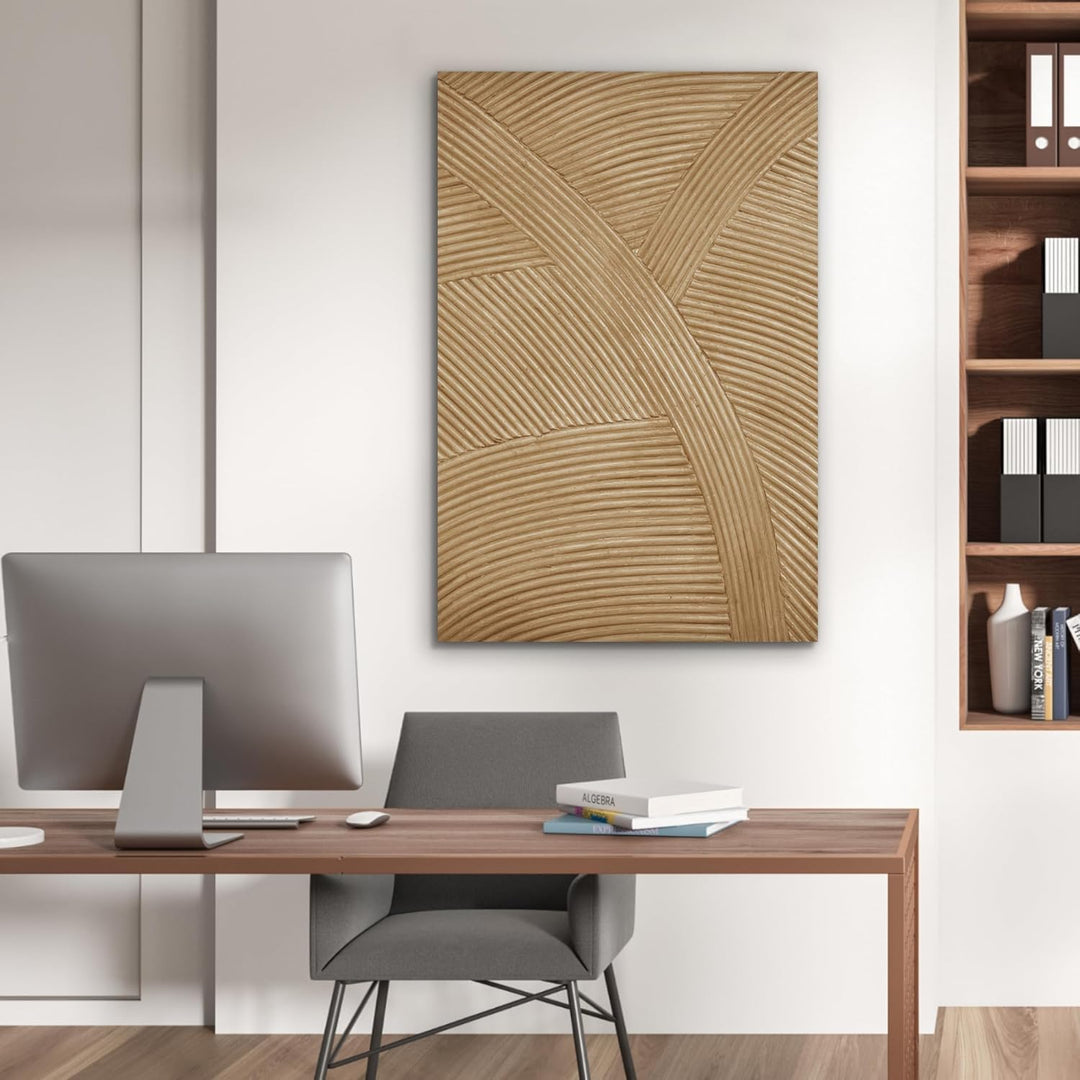 MuchoWow© Filz Bild als Akustikpaneele 70x100 cm Schlafzimmer Bilder Wand Deko Wohnzimmer Modern Wan