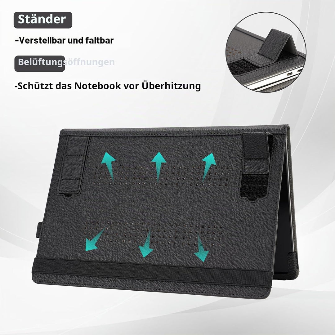 TYTX Kompatibel mit MacBook Pro 13 Hülle Zoll Leder Case 2016-2021 (A1989/A1706/A1708/A2159/A2289/A2