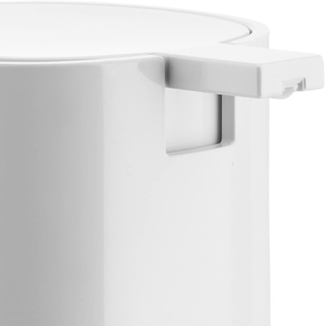 Alessi Seifenspender BIRILLO weiss CL 30 - CM 11,5x9,5 H CM 13,5 LxBxH 11,5x9,5x13,5cm/30cl Weiss, L