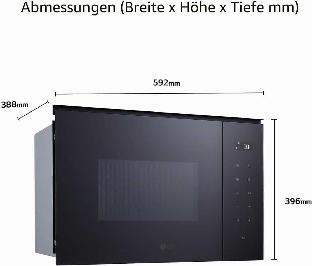 LG Mikrowelle mit integriertem Grill, 900 W, 25 l, MGBZ2593F