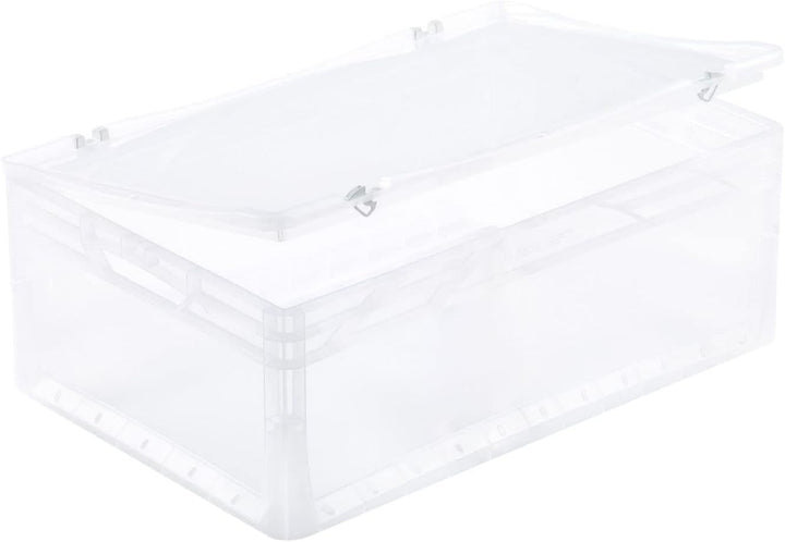 PROREGAL Auflagedeckel für transparente Eurobehälter BasicLine & LightLine | BxT 30x40cm | Eurobox,