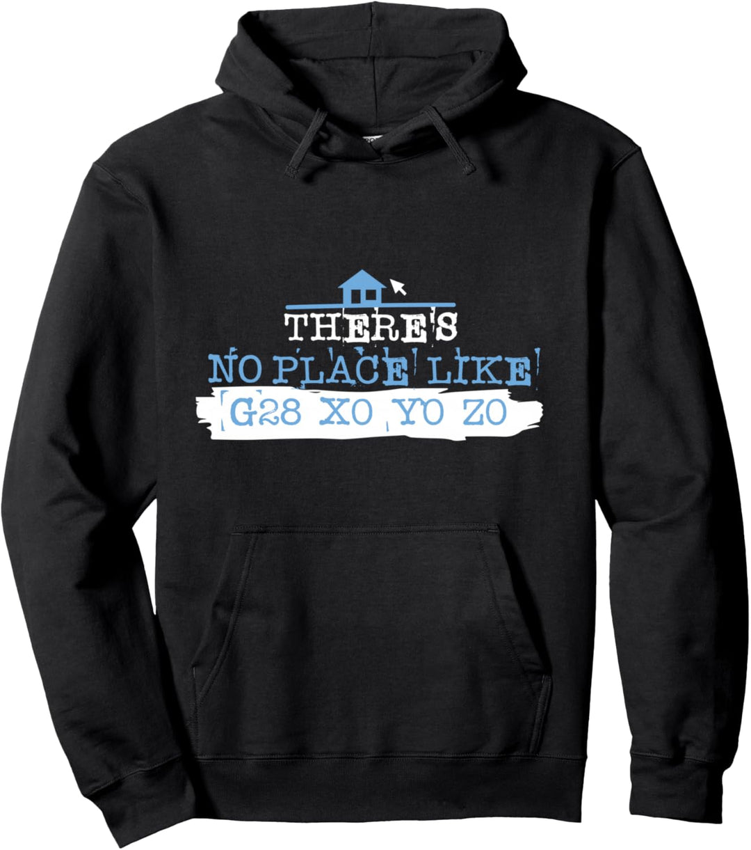 No Place Like G28 X0 Y0 Z0 für 3D-Druck Pullover Hoodie