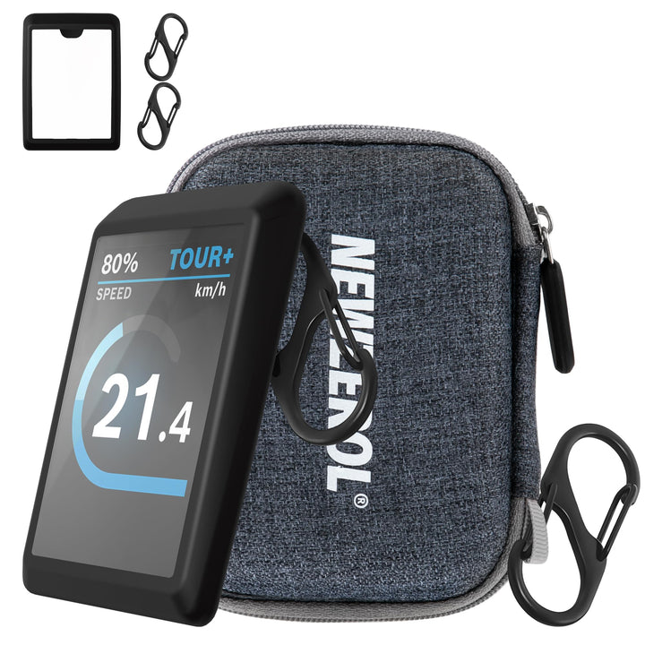 NEWZEROL 2 in 1 Schutzhülle Kompatibel für Bosch Kiox 500 Hart Tasche mit Display Cover, wasserdicht