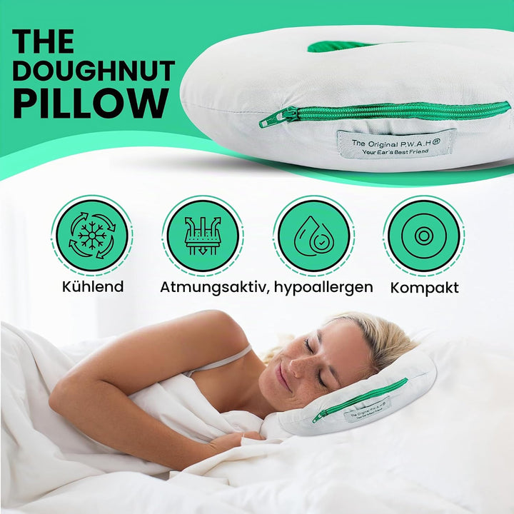 The Donut PWAH - Ohrkissen mit Loch [Made in England]