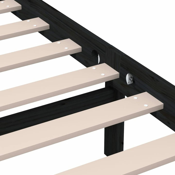 Tidyard Massivholzbett Holzbett Bettrahmen mit Lattenrost Bettgestell Einzelbett Jugendbett Betten S