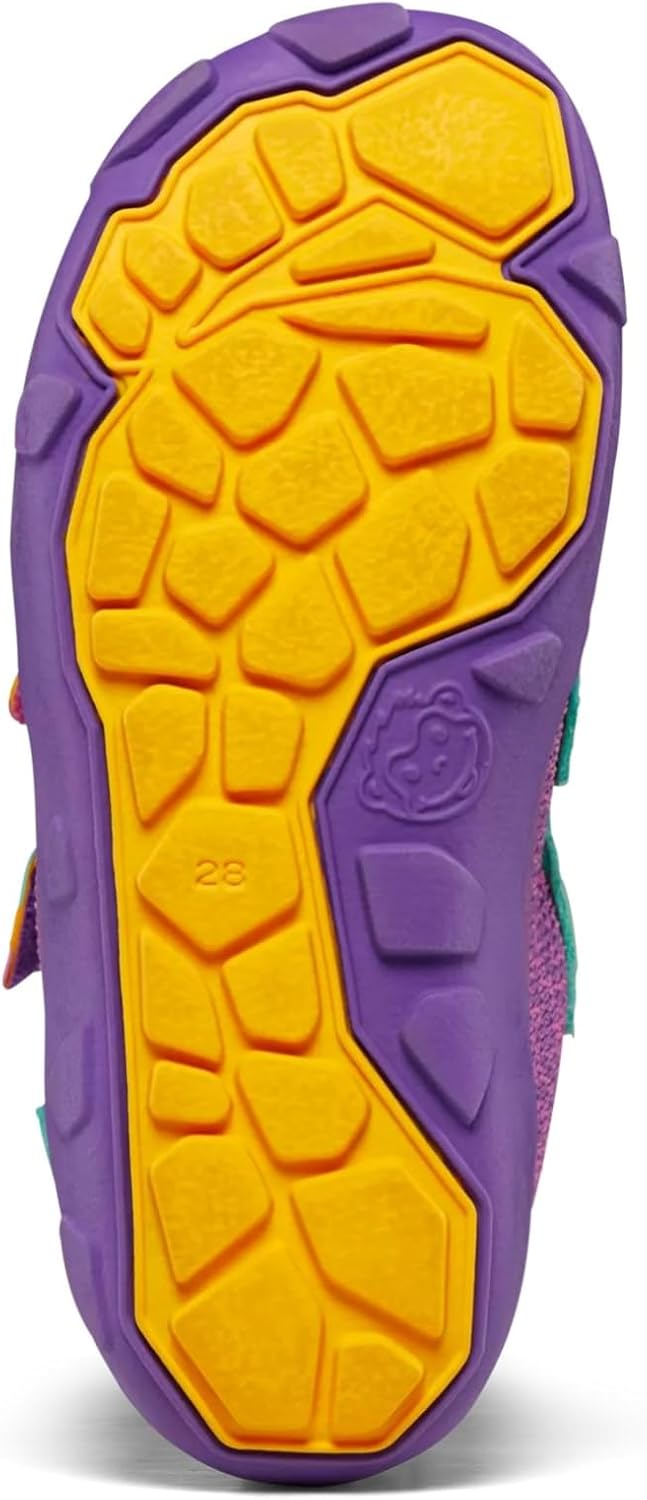 Affenzahn Barfussschuh Baumwolle Lucky Klettverschluss Vegan rutschfest Flexibel Reflektierend für d