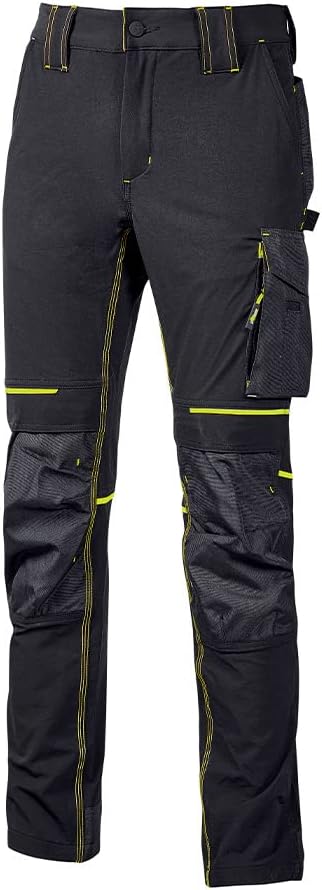 U-POWER PE145BC-4XL - Pantalones gama PERFORMANCE modelo ATOM Black Carbon Talla 4XL