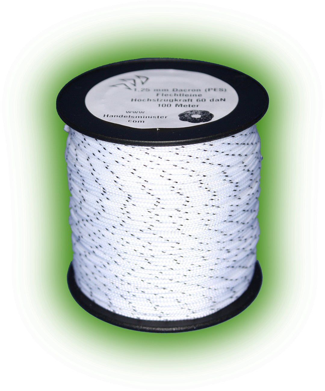 1,25mm Drachenschnur Dacron für Thermikschnüffler 100m 200m 300m 400m 500m Leine 60daN für Einleiner