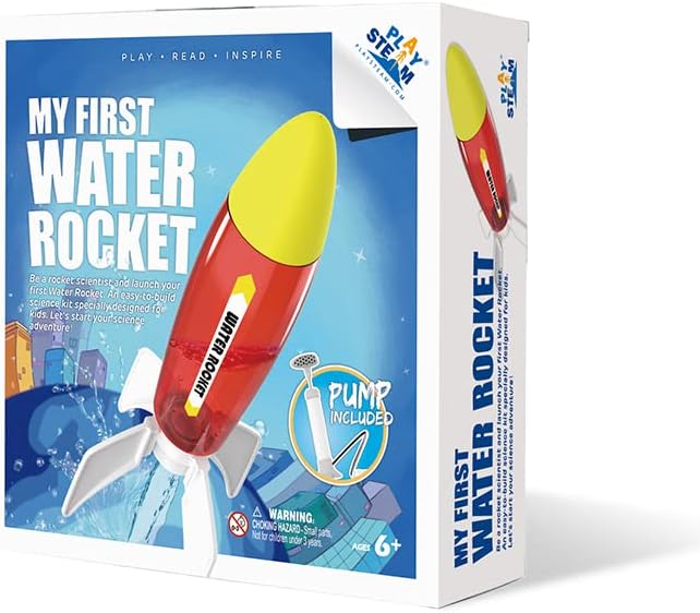 ZT Model My First Water Rocket Air and Water Powered Rocket Flies up to 50ft Basic, Basic