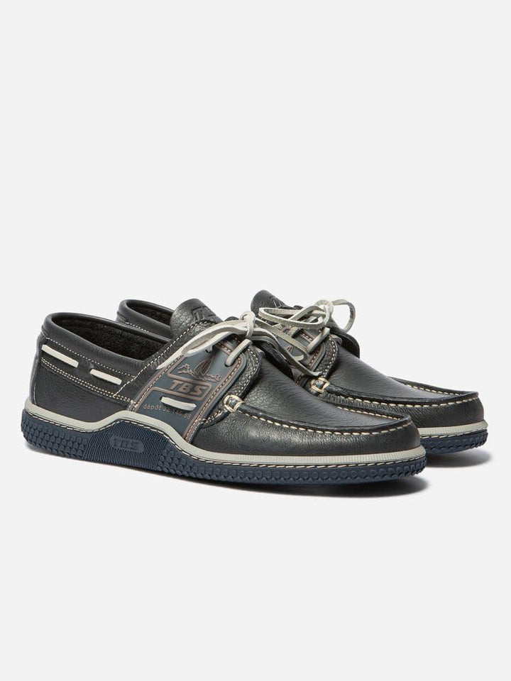 TBS Herren Globek Bootschuhe 40 EU Blau Marine Froment B8d12, 40 EU Blau Marine Froment B8d12
