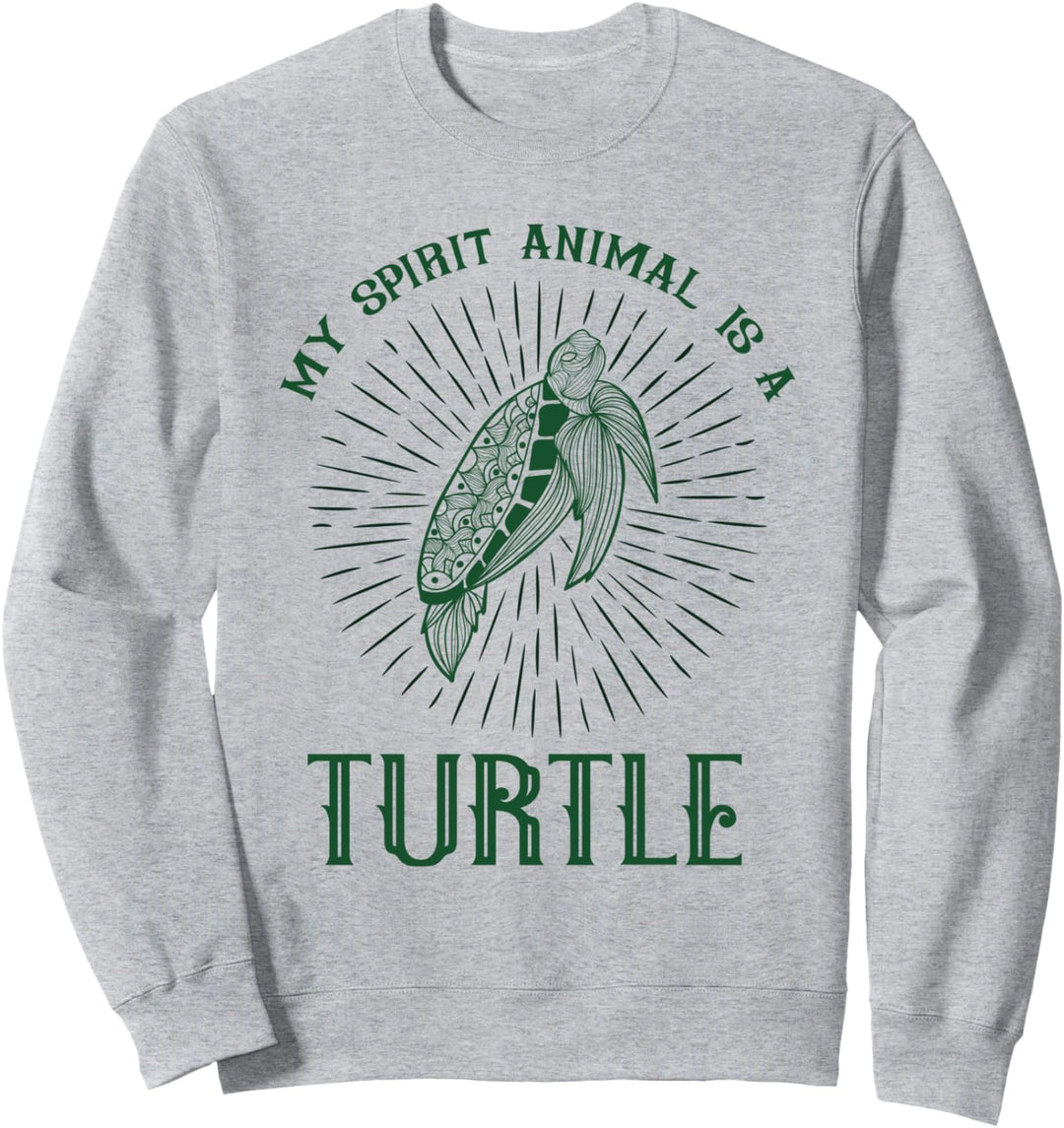 Mein Geisttier ist eine Schildkröte Sweatshirt