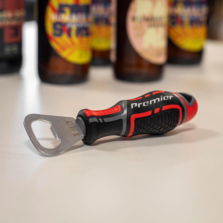 Sealey GripMAX® Flaschenöffner, Rot, AK4368, Rot