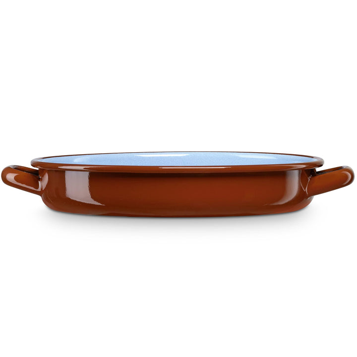 briebe Schmortopf, niedrig, Induktion, 18 cm, Einzelkasserolle, 0,9 l, emaillierter Stahl, geeignet