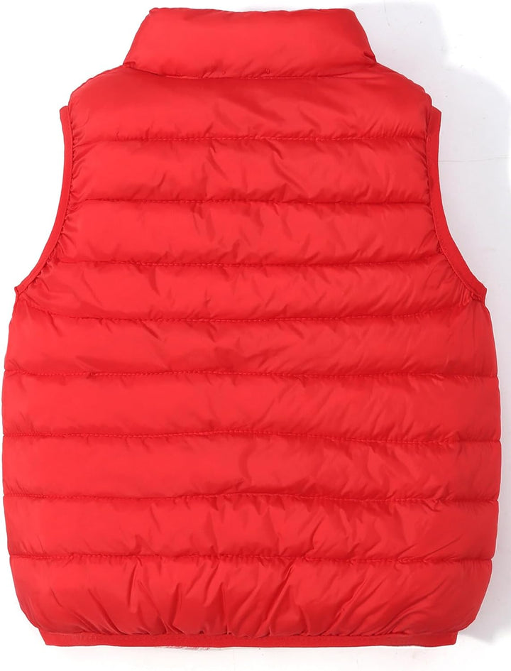Happy Cherry Kinder Winterweste Gefütterte Stehkragen Weste Winddicht Ärmellose Jacke Baby Warme Ste