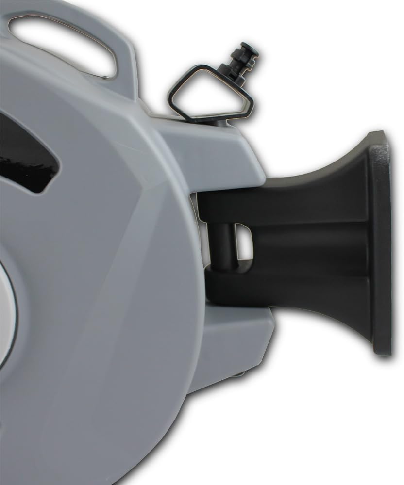 Bituxx Wand Wasser Schlauchtrommel Schlauchaufroller Wasserschlauchaufroller Schlauchbox Automatik (