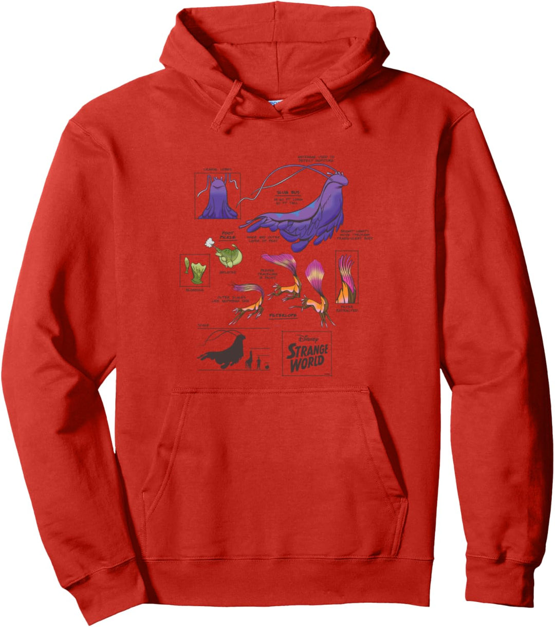 Disney Strange World Strange Creatures Pullover Hoodie