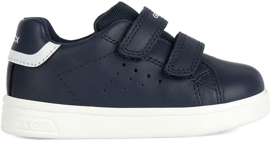 Geox Baby-Jungen B Djrock Boy Sneaker 20 EU Navy White, 20 EU Navy White