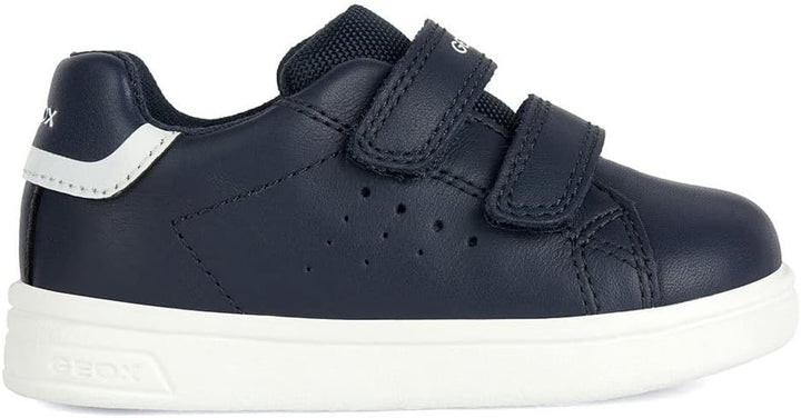 Geox Baby-Jungen B Djrock Boy Sneaker 20 EU Navy White, 20 EU Navy White