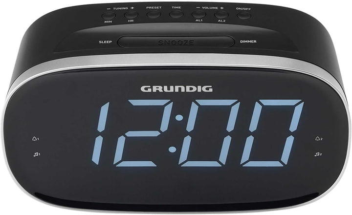 GRUNDIG Sonoclock 3100 Wecker mit Radiofunktion, UKW-Tuner, Weckfunktion, Einschlafzeit-Automatik, S