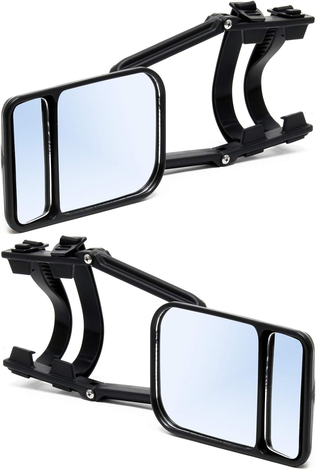 Wiltec Universal Wohnwagenspiegel 2er Set, Caravanspiegel, Zusatzspiegel für Wohnwagen, Universalspi