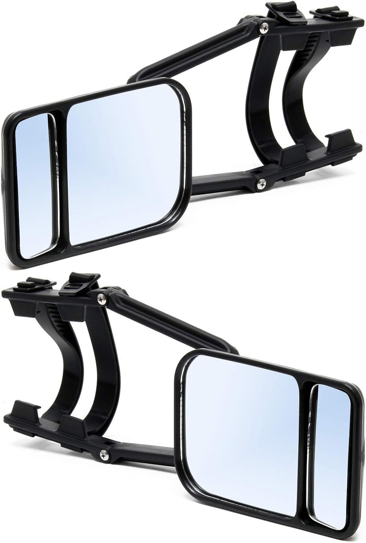 Wiltec Universal Wohnwagenspiegel 2er Set, Caravanspiegel, Zusatzspiegel für Wohnwagen, Universalspi
