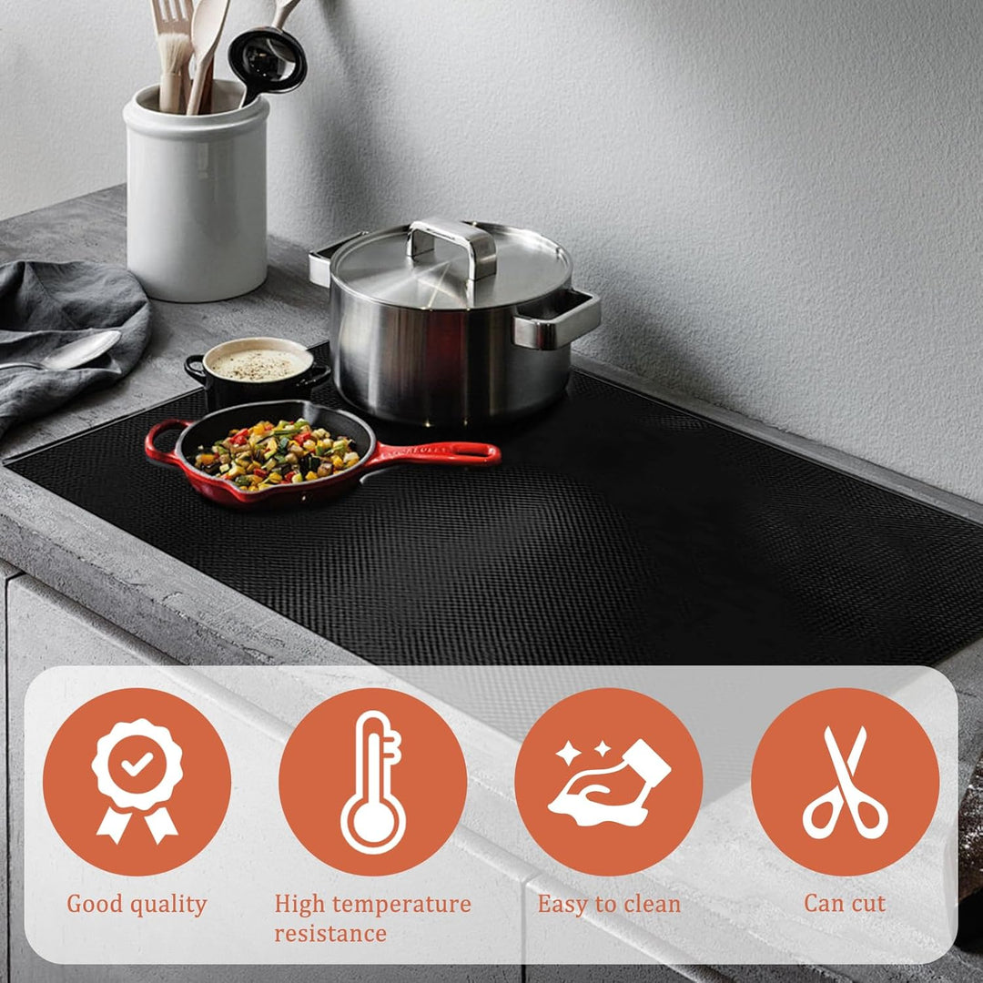 54 x 90 cm Grosse Induction Cooker Silikonmatte Silikon Induktion Schutzmatte Induktionsherd Schutzm