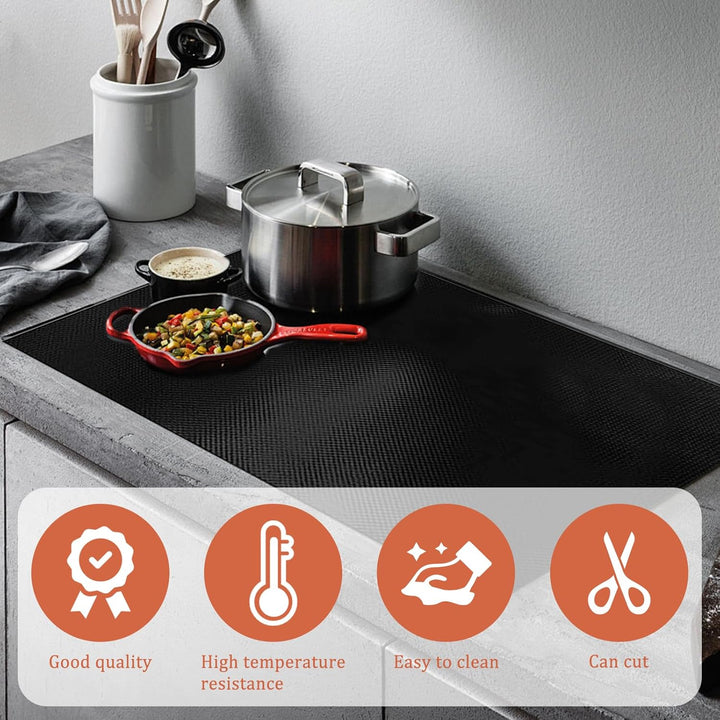 54 x 90 cm Grosse Induction Cooker Silikonmatte Silikon Induktion Schutzmatte Induktionsherd Schutzm