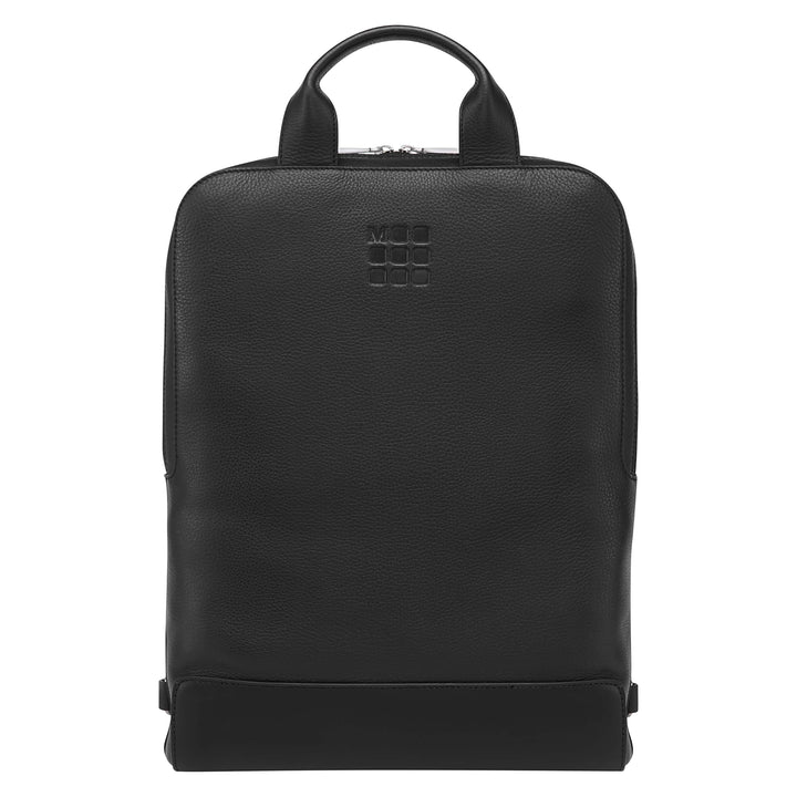 Moleskine - Klassische vertikale Gerätetasche, Leder Notebook Rucksack für Laptop, Tablett, Notebook