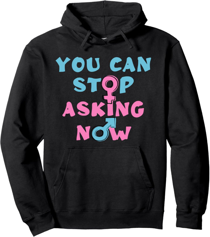 Stop Asking Ironischer Spruch Schwangerschaft Baby Pullover Hoodie