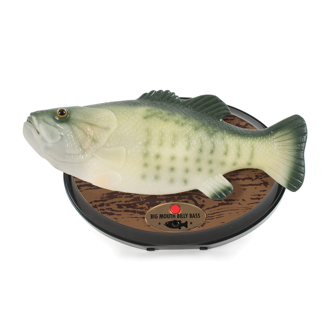 Funtime SS5600 Singing Sensation Billy Bass singt I Will Survival 28 cm lang Farbe grün