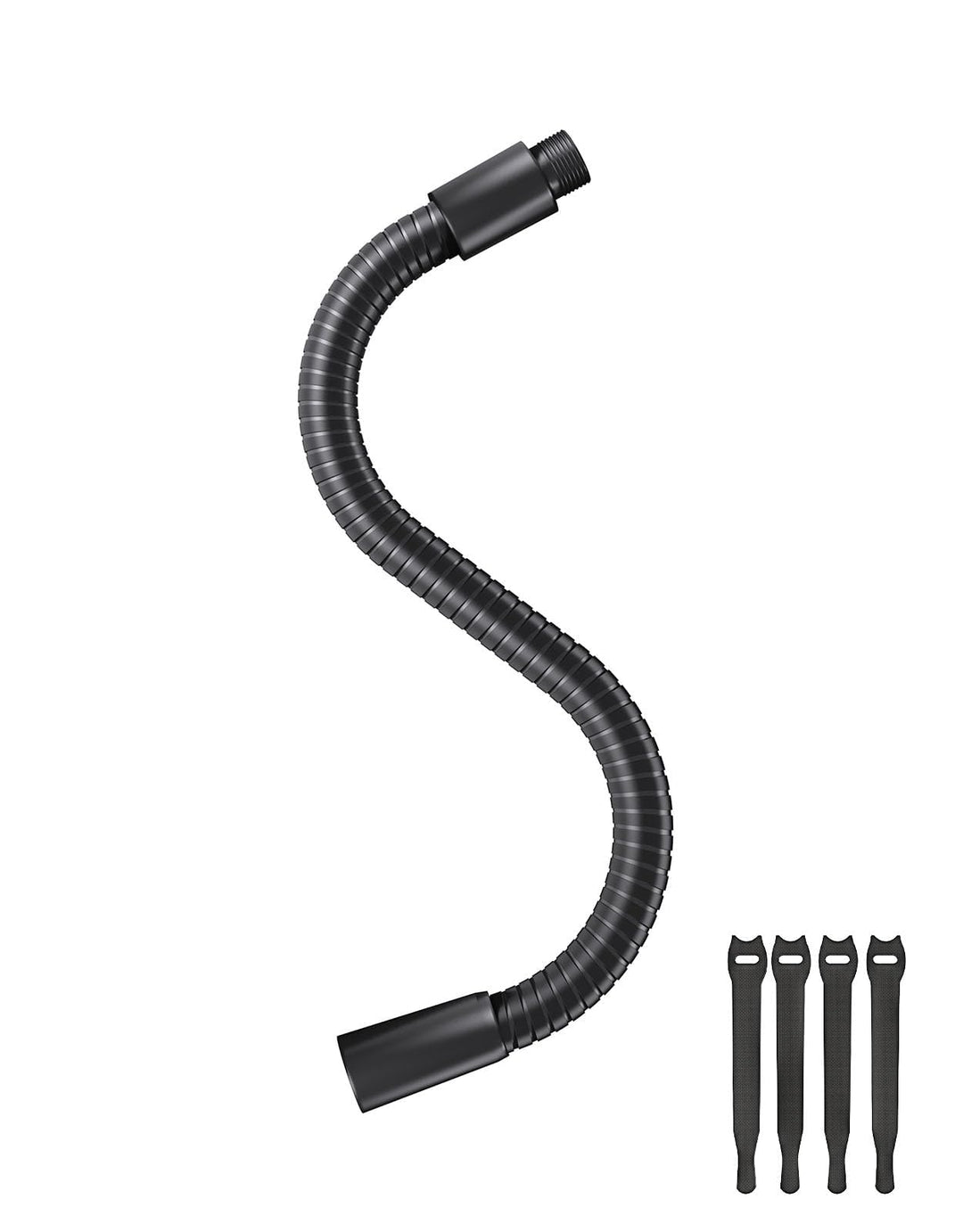 13-Zoll-Mikrofon-Schwanenhals (5/8-27 Gewinde) –Robuster Universal-Mikrofonarm für Mikrofonständer,