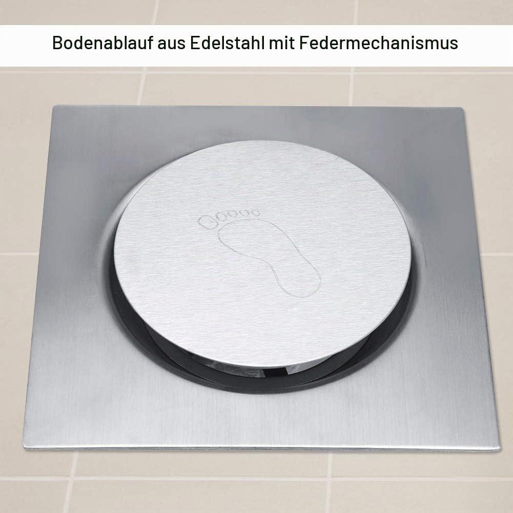 Bodenablauf Edelstahl Duschablauf Shower Drain Sieb Protector für Badezimmer Waschküche Küche Zubehö