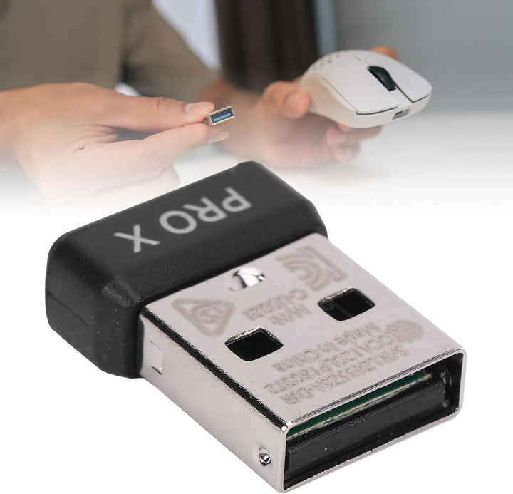 USB-Empfänger für G Pro X Superlight Kabellose Gaming-Maus, 2,4 GHz Kabelloser USB-Dongle-Mausempfän