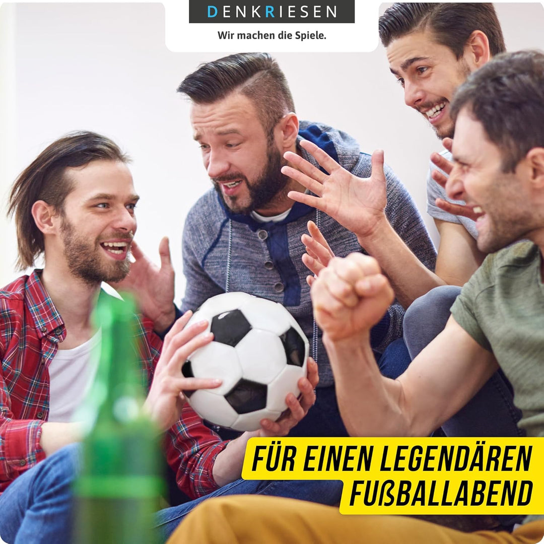 DENKRIESEN - Stadt Land VOLLPFOSTEN® Das Kartenspiel – BVB Edition | Ab 8 Jahren | 3-6 Spieler | BVB