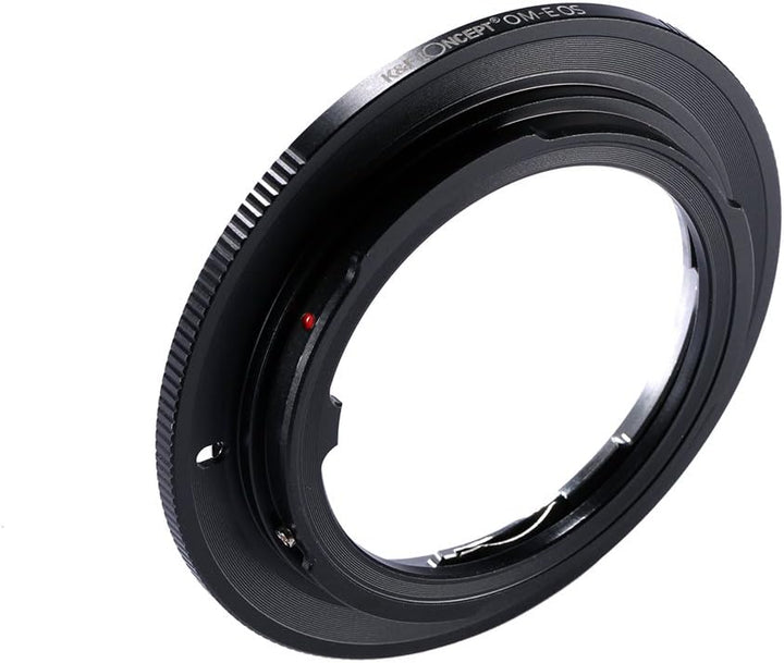 K&F Concept® OM-EOS Objektivadapter,Objektiv Adapter Canon,Objektiv Adapterring für Olympus OM Objek