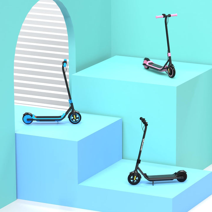 EVERCROSS E6 Elektroroller für Kinder, 7" Leichter E-Scooter für 6-12 Jahre, Elektroscooter mit Eine
