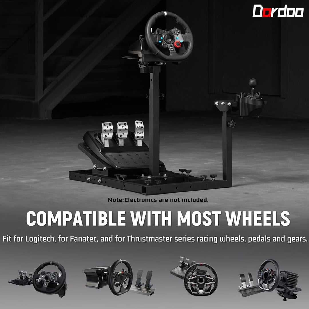 Dardoo Compact Racing Wheel Stand Platzsparender Lenkradständer