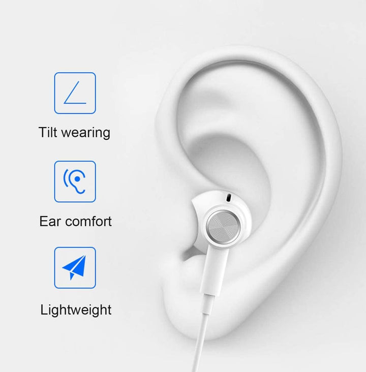 Hochauflösende In-Ear-Kopfhörer mit Kabel, extra Bass, geräuschisolierend, mit Mikrofon, für iPhone,