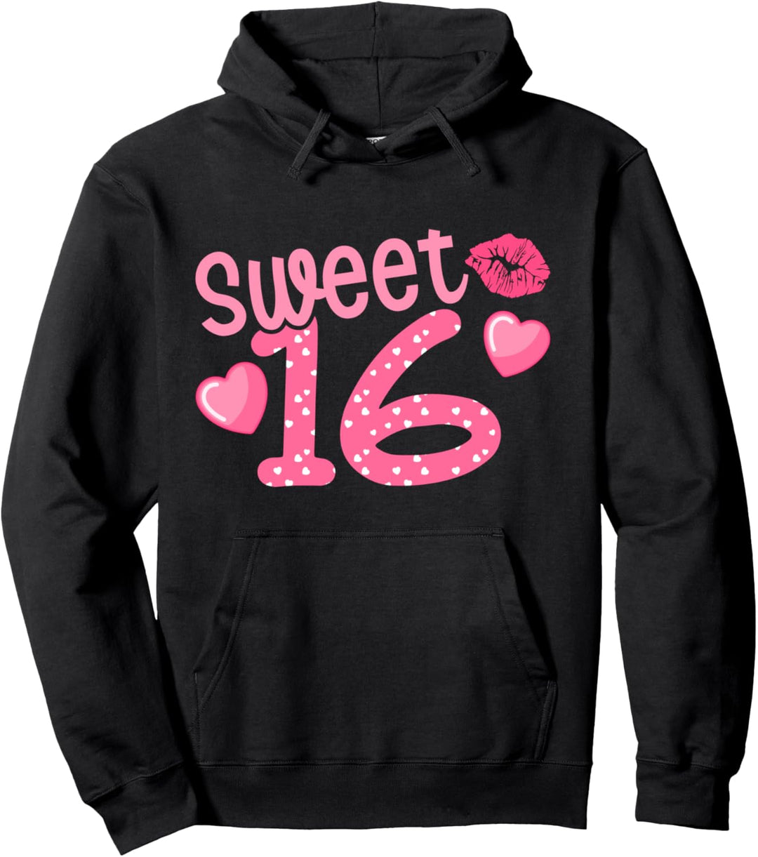 Geburtstag 16Jahre Alt Teenager 16.Geburtstag Sweet 16 Pullover Hoodie